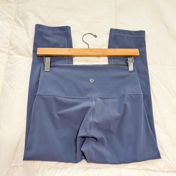 Lululemon Wunder Under High-Rise Crop 21” Leggings Water Drop Blue Size 6 - Picture 5 of 7